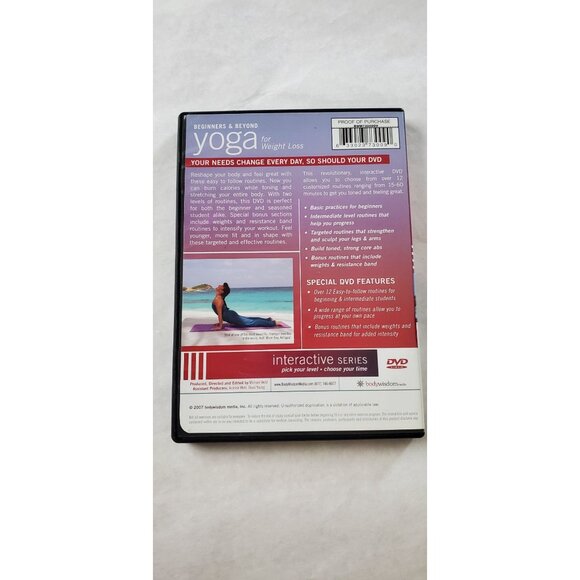 Beginners & Beyond: Yoga For Weight Loss DVD 2007 - Picture 3 of 6